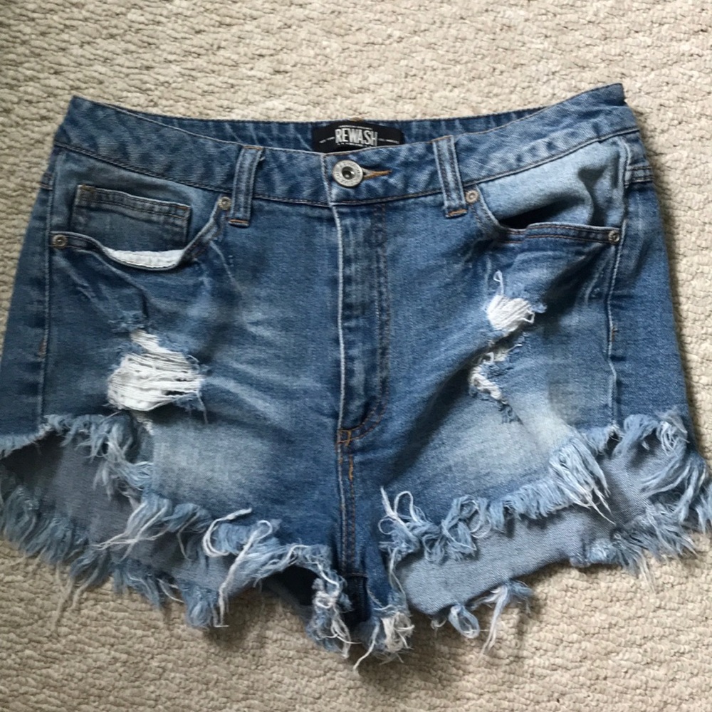REWASH denim shorts